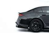 Maxton Design Rear Splitter w/ Vertical Bars (Gloss Black) - BMW / G90 / G99 / M5 / M5 Touring by Maxton Design BM-M5-G90-RD1G+RD2G