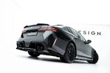 Maxton Design Rear Splitter w/ Vertical Bars (Gloss Black) - BMW / G90 / G99 / M5 / M5 Touring by Maxton Design BM-M5-G90-RD1G+RD2G