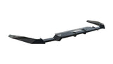 Maxton Design Rear Splitter w/ Vertical Bars (Gloss Black) - BMW / G90 / G99 / M5 / M5 Touring by Maxton Design BM-M5-G90-RD1G+RD2G