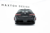 Maxton Design Rear Splitter w/ Vertical Bars (Gloss Black) - BMW / G90 / G99 / M5 / M5 Touring by Maxton Design BM-M5-G90-RD1G+RD2G
