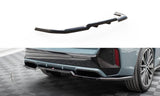Maxton Design Rear Splitter (With Vertical Bars) BMW X1 M-Pack U11 by Maxton Design BM-X1-U11-MPACK-RD1G+RD2G