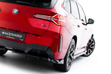 Maxton Design Rear Splitter (With Vertical Bars) - BMW G45 X3 M-Pack by Maxton Design BM-X3-G45-MPACK-RSD1G+RD1G