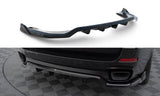 Maxton Design Rear Splitter (With Vertical Bars) BMW X5 M-Pack F15 by Maxton Design BM-X5-15-M-RD1G+RD2G