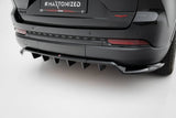 Rear Splitter (with vertical bars) Jeep Grand Cherokee Trailhawk Mk5 by JEEP JE-GC-5-TH-RSD1G+RD1G+RD2G
