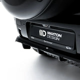 Maxton Design Rear Splitter (With Vertical Bars) - Land Rover Defender MK4 by Maxton Design LR-DEF-4-RD1G+RD2G