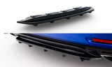 Maxton Design Central Rear Splitter (With Vertical Bars) Lexus Rc by Maxton Design LE-RC-1-RD1+RD2G