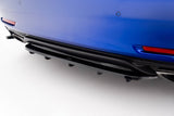 Maxton Design Central Rear Splitter (With Vertical Bars) Lexus Rc by Maxton Design LE-RC-1-RD1+RD2G