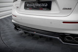 Rear Splitter (with vertical bars) Maserati Ghibli Mk3 Facelift by MASERATI MA-GH-1F-RD1G+RD2G