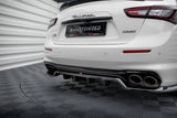 Rear Splitter (with vertical bars) Maserati Ghibli Mk3 Facelift by MASERATI MA-GH-1F-RD1G+RD2G