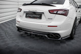 Rear Splitter (with vertical bars) Maserati Ghibli Mk3 Facelift by MASERATI MA-GH-1F-RD1G+RD2G