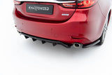Rear Splitter (with vertical bars) Mazda 6 Sedan Mk3 Facelift by MAZDA MA-6-3F2-RD1G+RD2G