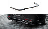 Maxton Design Rear Splitter (With Vertical Bars) Mercedes-Benz S Coupe AMG-Line C217 Facelift by Maxton Design ME-S-C217-AMGLINE-C-RD1G+RD2G