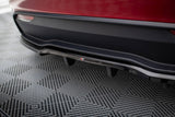 Maxton Design Rear Splitter (With Vertical Bars) V.1 - Tesla Model 3 Project Highlight (Facelift) by Maxton Design TE-MODEL3-1F-RD1G+RD3G