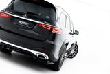 Maxton Design Rear Splitter (with vertical bars) Mercedes-Benz GLS AMG-Line X167 Facelift