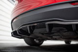 Maxton Design Rear Spliiter (With Vertical Bars) V.2 - Tesla Model 3 Project Highlight (Facelift) by Maxton Design TE-MODEL3-1F-RD2G+RD3G