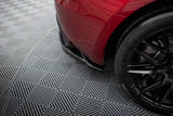 Maxton Design Rear Spliiter (With Vertical Bars) V.2 - Tesla Model 3 Project Highlight (Facelift) by Maxton Design TE-MODEL3-1F-RD2G+RD3G