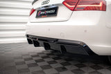 Maxton Design Rear Valance Audi A5 8T Facelift (Version with dual exhausts on one side) by Maxton Design AU-A5-1F-RS1GOO_
