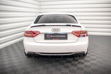 Maxton Design Rear Valance Audi A5 8T Facelift (Version with single exhausts on both sides) by Maxton Design AU-A5-1F-RS1GO_O