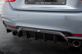 Maxton Design Rear Valance BMW 4 Coupe / Gran Coupe / Cabrio M-Pack F32 / F36 (Version With Exhaust On Both Sides) by Maxton Design BM-4-F32-MPACK-RS1GO_O