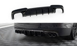 Maxton Design Rear Valance V.2 BMW 5 M-Pack F10 (Version With Two Double Exhausts) by Maxton Design BM-5-10-MPACK-RS2GOO_OO