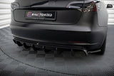 REAR VALANCE V.2 TESLA MODEL 3 by TESLA TE-MODEL3-1-RS2G