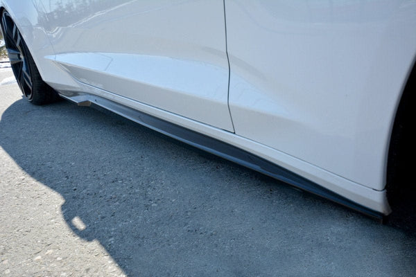 Maxton Design Side Skirts Diffusers - Chevrolet Camaro 6th-Gen. Phase-I ...