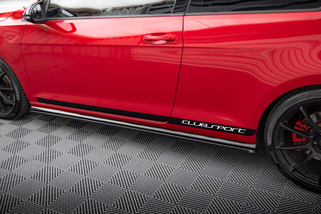 Maxton Design Side Skirts Diffusers - VW Mk7 GTI ClubSport | VW-GO-7 ...