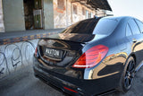 Maxton Design Spoiler Extension Mercedes-Benz S-Class W222 by Maxton Design ME-S-222-CAP1G