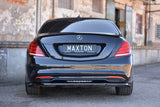 Maxton Design Spoiler Extension Mercedes-Benz S-Class W222 by Maxton Design ME-S-222-CAP1G