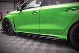 Maxton Design Side Skirts Flaps Audi RS3 Sedan 8Y by Maxton Design AURS38YSCNC-SF1G