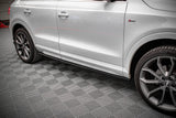 Maxton Design Side Skirts Diffusers Audi Q3 S-Line 8U Facelift by Maxton Design AU-Q3-1F-SLINE-SD1G