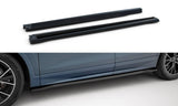 Side Skirts Diffusers Audi Q8 Mk1 by Maxton Design AU-Q8-1-SD1G