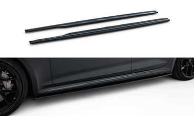 Maxton Design Side Skirts Diffusers - Audi B9 RS5 Sportback by Maxton Design AU-RS5-2-SB-SD1G