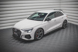Maxton Design Side Skirts Diffusers Audi S3 / A3 S-Line 8Y by Maxton Design AU-A3-8Y-SLINE-SD1G