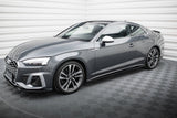 Maxton Design Side Skirts Diffusers Audi S5 Coupe / A5 S-Line Coupe F5 Facelift by Maxton Design AU-S5-2F-SD2G