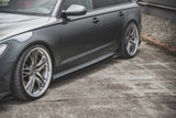 Maxton Design Side Skirts Diffusers Audi S6 / A6 S-Line C7 Fl by Maxton Design AU-S6-C7F-FSD1FP