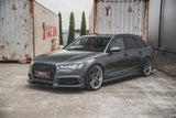 Maxton Design Side Skirts Diffusers Audi S6 / A6 S-Line C7 Fl by Maxton Design AU-S6-C7F-FSD1FP