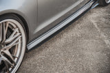 Maxton Design Side Skirts Diffusers Audi S6 / A6 S-Line C7 Fl by Maxton Design AU-S6-C7F-FSD1FP