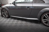 Maxton Design Side Skirts Diffusers Audi TT S-Line 8S by Maxton Design AU-TT-3-SLINE-SD1G