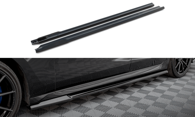 Maxton Design Side Skirts Diffusers BMW 7 M-Pack / M760 G70 by Maxton Design BM-7-G70-MPACK-SD1G