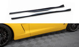 SIDE SKIRTS DIFFUSERS CHEVROLET CORVETTE C6 by CHEVROLET CH-CO-C6-SD1G