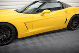 SIDE SKIRTS DIFFUSERS CHEVROLET CORVETTE C6 by CHEVROLET CH-CO-C6-SD1G