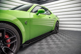 SIDE SKIRTS DIFFUSERS DODGE CHALLENGER SRT HELLCAT WIDEBODY MK3 by DODGE DO-CHL-3F-SRT-HC-SD1G