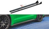 SIDE SKIRTS DIFFUSERS + FLAPS FORD MUSTANG GT MK6 FACELIFT by FORD FO-MU-6F-GT-SD1G+SF