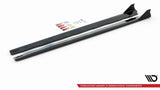 SIDE SKIRTS DIFFUSERS + FLAPS FORD MUSTANG GT MK6 FACELIFT by FORD FO-MU-6F-GT-SD1G+SF