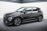 Side Skirts Diffusers Hyundai Kona N-line Mk2 by HYUNDAI HY-KO-2-NLINE-SD1G