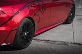 SIDE SKIRTS DIFFUSERS JAGUAR XE R-DYNAMIC X760 FACELIFT by JAGUAR JA-XE-1F-RDYNAMIC-SD1G