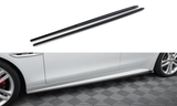 SIDE SKIRTS DIFFUSERS JAGUAR XE R-SPORT X760 by JAGUAR JA-XE-1-RSPORT-SD1G