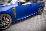 SIDE SKIRTS DIFFUSERS LEXUS GS F MK4 FACELIFT by LEXUS LE-GSF-4F-SD1G