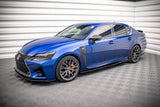 Maxton Design Side Skirts Diffusers Lexus Gs F Mk4 Facelift by Maxton Design LE-GSF-4F-SD1G